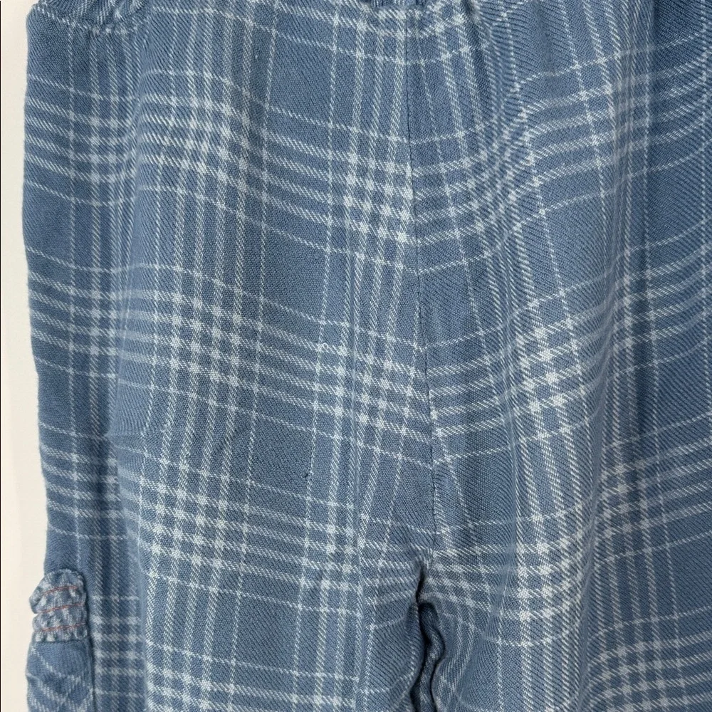 Matilda Jane Heart to Heart Between the Lines Blue Plaid Jogger - 6